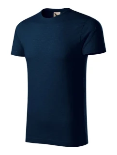 Pánske tmavomodré tričko Native (GOTS)