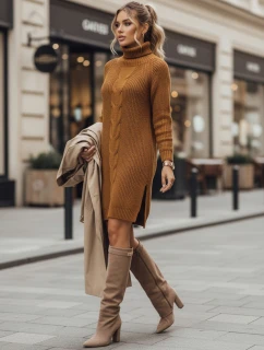 MERCIA dámsky horčicový sveter FashionStreet MY1876