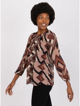 Blúzka DHJ BZ 8643 2.67P hnedá