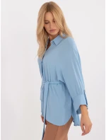 Košeľa LK KS 509698.79 modrá