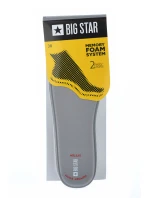 Vložky do topánok BIG STAR Memory Foam System 2 páry Vložky do topánok BIG STAR Memory Foam System 2 páry