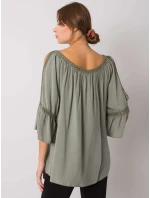 Blúzka TW BZ BI 82198.46 khaki