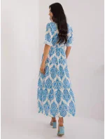 Dámske šaty DHJ SK 19125.10X Bielo-modré - FPrise