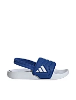 Detské šľapky adidas Adilette Estrap 2.0, bielo-modré, HQ9196
