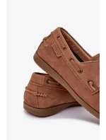 Pánske kožené mokasíny Big Star - Camel Pánske kožené mokasíny Big Star - Camel