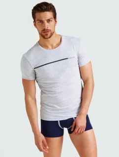 Pánske tričko 2pcs U92G10JR00A-HE90 bielošedá - Guess