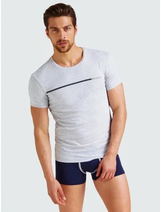 Pánske tričko 2pcs U92G10JR00A-HE90 bielošedá - Guess