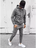 FashionStreet pánske tmavosivé tepláky AX0624