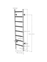 DREVENO-KOVOVÝ GYMNASTICKÝ REBRÍK SO 4 DRŽADLAMI BENCHK 200W