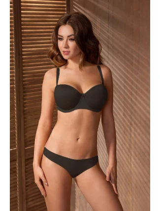 Dámska podprsenka s kosticou VB-212 Čierna - Vena