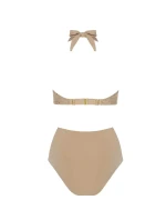 Dámske jednodielne plavky S 1045 CM2 Como 2 Beige Gold - Self