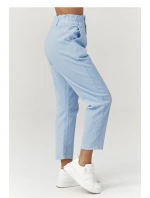 Šnúrové nohavice model 223244 Makadamia