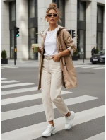 Dámska prechodná bunda parka MEROY béžová FashionStreet TY4288