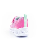 Skechers S Lighs-Heart Topánky pre dievčatá Športové pohodlné LED