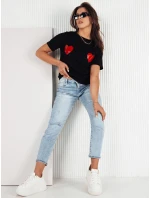 Dámske tričko PALIS black FashionStreet RY2430 Dámske tričko PALIS black FashionStreet RY2430