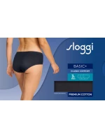 sloggi Basic+ Midi 3P - BLACK - SLOGGI BLACK - SLOGGI sloggi Basic+ Midi 3P - BLACK - SLOGGI BLACK - SLOGGI