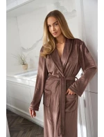 Dámsky župan L&L 2510 Aura long S-XL Dámsky župan L&L 2510 Aura long S-XL