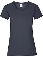 Fruit of the Loom Lady-Fit Valueweight T Dámske tričko 16.1372 tmavomodrá