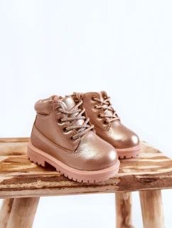 Detská obuv Traper golden pink Dexter