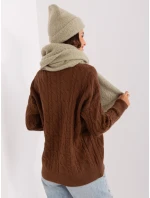 Šatka D90012Y72028D pistáciová