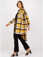 Dámska košeľa-EM-KS-003/07.35X-čierna a žltá