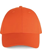 K-up KP 352 6-panelová čiapka s kšiltom 20.0352 spicy orange K-up KP 352 6-panelová čiapka s kšiltom 20.0352 spicy orange