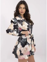 DHJ KO 20615 1.66 čierno-béžový overal