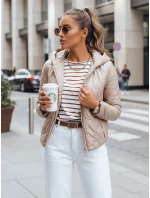 Dámska prešívaná prechodná bunda LILYWOOL camel FashionStreet TY3715