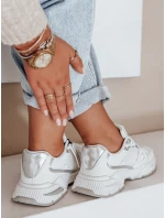 FashionStreet dámske biele tenisky ZY1017
