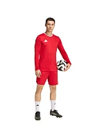 Pánske tričko adidas Entrada 26 s dlhým rukávom červené KF5847