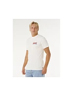 Pánske tričko RIP CURL Desti Animals Tee, biele Pánske tričko RIP CURL Desti Animals Tee, biele