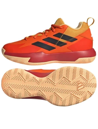 Juniorská športová basketbalová obuv Cross Em Up Select Jr IE9274 Orange Mix - Adidas Juniorská športová basketbalová obuv Cross Em Up Select Jr IE9274 Orange Mix - Adidas
