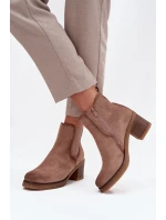 Topánky Jodhpur model 216837 Krok vo veľkom štýle