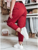 Dámske bordové nohavice GOTRENDI FashionStreet UY2526 Dámske bordové nohavice GOTRENDI FashionStreet UY2526