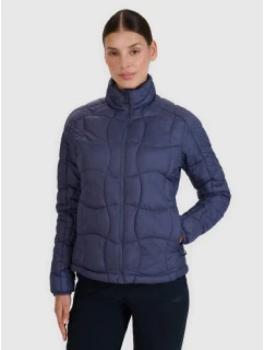 Dámska trekingová páperová bunda 4F 4FWSS25TDJAF531-22S s Primaloft Silver