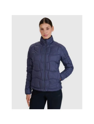 Dámska trekingová páperová bunda 4F 4FWSS25TDJAF531-22S s Primaloft Silver