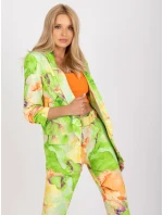 Dámske sako DHJ MA 7684A 1.22X svetlo zelená