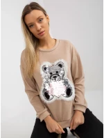 Blúzka LK BZ 509067 1.27 béžová