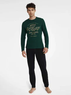 Pyžamo Imress 40952-79X Tmavo zelená a čierna - Henderson