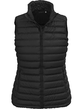 Stedman Lux Padded Vest Women Dámska prešívaná vesta 05.5530 black opal Stedman Lux Padded Vest Women Dámska prešívaná vesta 05.5530 black opal