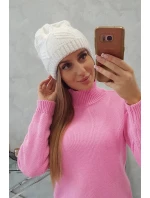 Majka dámska čiapka K376 biela