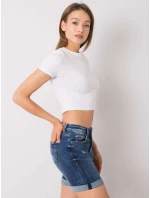 Šortky D85019T62125ZM246 modré Šortky D85019T62125ZM246 modré