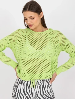 Dámsky sveter LC SW 0237.26P svetlo zelený