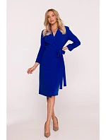 Dámske šaty S415 Royal Blue - Stylove Dámske šaty S415 Royal Blue - Stylove
