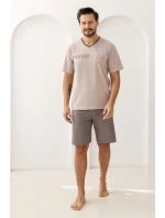Regina 503 cr/r M-XL W26 pánske pyžamo