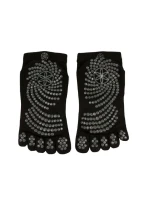 Gaiam protišmykové ponožky čierne S/M 52223 Gaiam protišmykové ponožky čierne S/M 52223