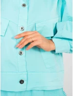 IT KR bunda FL10071.50 tyrkysová