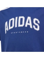 Detské tričko adidas Codes Collegiate Graphic navy blue JL6138