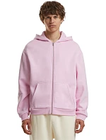 Build your Brand BY 285 Pánska mikina s kapucňou z hrubej bavlny „Fluffy“ 56.0285 soft pink