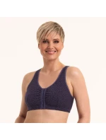 Hazel Chirurgická podprsenka Predné zapínanie 5765X oceľovo šedá - Anita Care